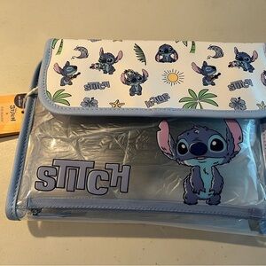 Disney Blue and White Stitch Bag